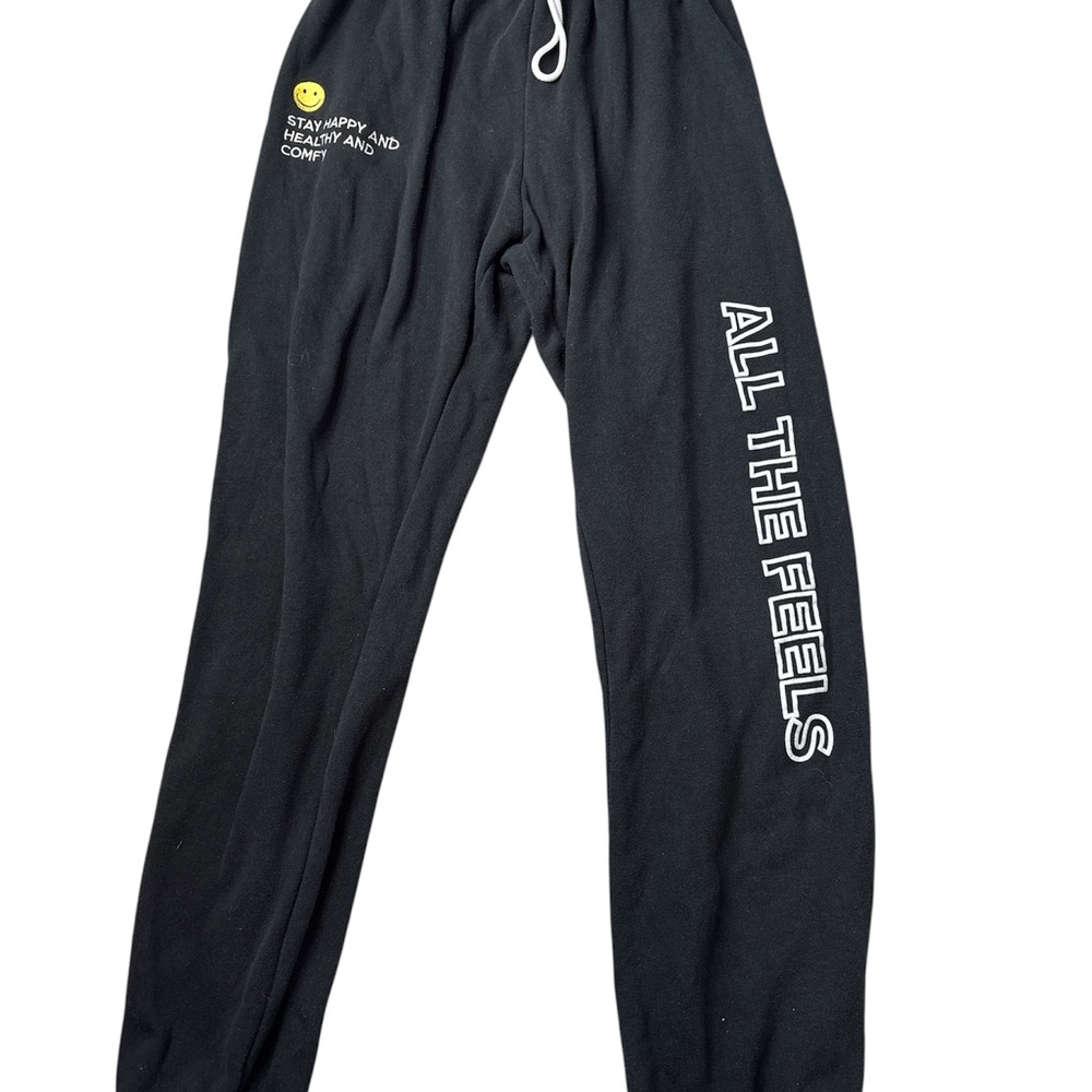 Canary Black ALL THE FEELS Sweatpants with Drawstring